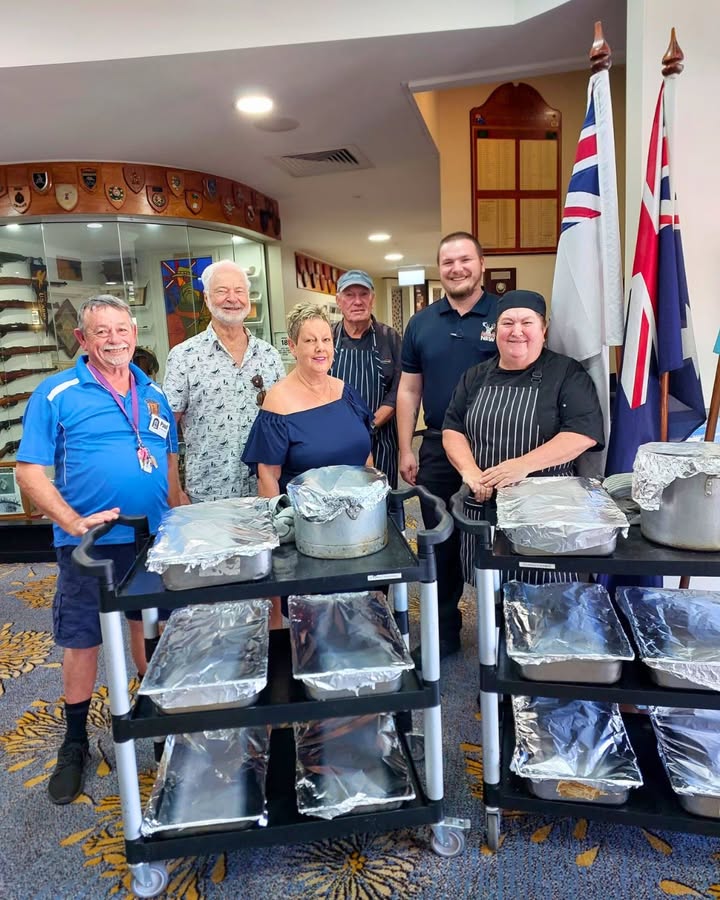 Featured image for “Annual Christmas Lunch Donation: St Pete’s Pantry Receives Generous Gift from Wynnum RSL”