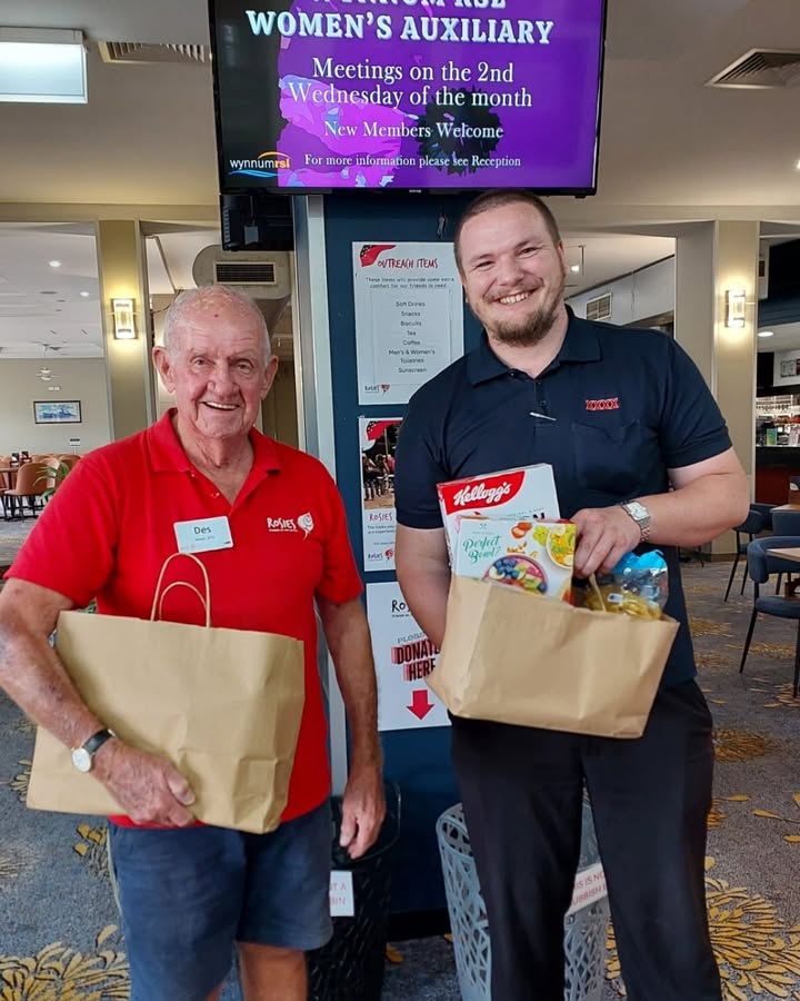 Featured image for “Supporting Rosie’s Outreach at Wynnum RSL”