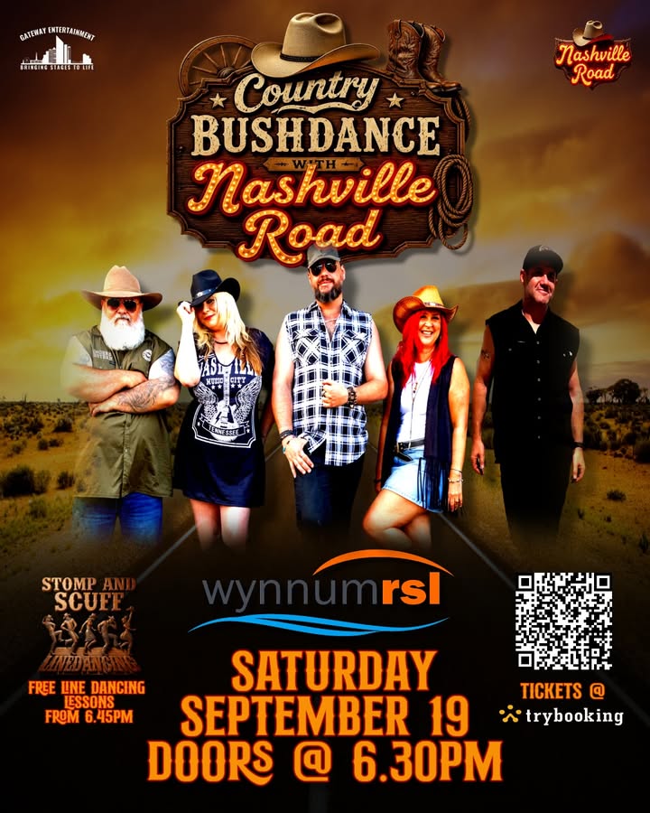 Featured image for “Country Bushdance Night at Wynnum RSL – September 2026”